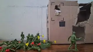  Bloodiest battles part 1! Plastic army men stop motion 