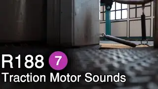 Bombardier MITRAC Traction Motor Sounds on an R188 7 train