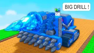 I Built High Speed Drill on Roblox BUT It's FAST at DRILLING