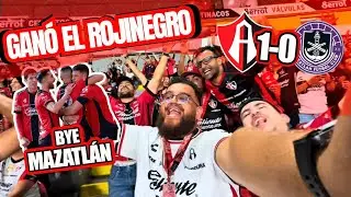 ATLAS VS MAZATL&Aacute;N 1-0 | !Le damos la despedida a Mazatl&aacute;n!