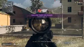 New Easter Egg in Warzone!! New calling Card.