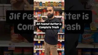 JIF Peanut Butter is Complete Trash #jif #peanutbutter #groceryhaul