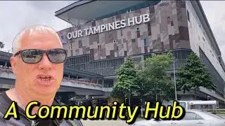 Singapore, Our Tampines Hub, Football Stadium, Shopping Mall and Much More! 🇸🇬 #singaporevlog