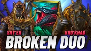 Kro'Khad & Shy'ek INSANE COMBO! BEST Hydra Team For BIG DAMAGE (Brutal) - Raid Shadow Legends