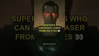5 Superheroes Who Can Shoot Lasers From Eyes!! 🦸&zwj;♀️👀 | Heat Vision Power #superhero #laser