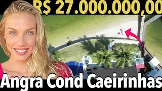 Gustavo Lima amou essa Mansão de 13 Suítes Pé na Areia Angra Venda e Temporada LUXO BRASIL #AR20