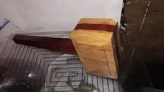 Part one Mohagany and Ambrosia Maple  Mallet build