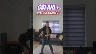 Obi Ani plus reverse figure 8 lightsaber spin technique #starwars