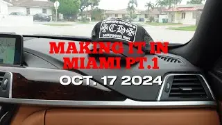 MAKING IT IN MIAMI PT.1 | Day Full of Music Events! | Meeting other Producers and Artists