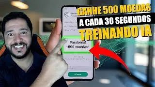 500 MOEDAS A CADA 30 SEGUNDOS! NOVO M&Eacute;TODO Silencio Network (Treine a IA R&Aacute;PIDO)