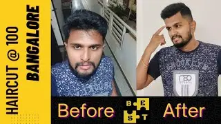 🤩 CHEAP Haircut in Electronic City Bangalore | KGN Men's Salon | VLOG Maathiri | BEST Sanju