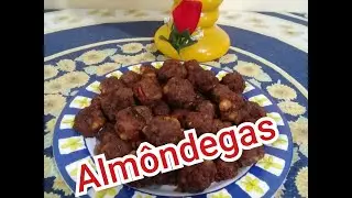 Almôndegas com pão francês #almõndegas #comofazer #almôndegacompãofrancês