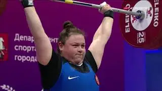 European Weightlifting Championship 2021 - Daria Akhmerova