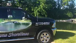 Rip Rap Stone Shoreline Installation in Greenwood, Indiana