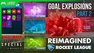 5 Rocket League Halloween Goal Explosions you've never seen!