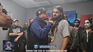 CORTEZ BARKING ON VS Z DA DROPOUT AT DNA NO MERCY EVENT