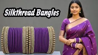 The Art of Silk Thread Bangles: A Colorful Craft Revival #diy #silkthreadbangles