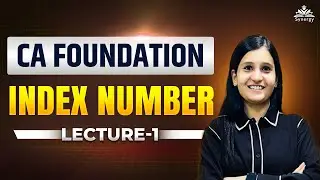 Индексные номера CA Foundation &ndash; полное объяснение основ | Лекция 1 | Статистика для CA Foundation