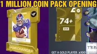 1 MILLION COIN PACK OPENING GAMECHANGERS AND 100 GET A GOLD PACKS FOR ARRON RODGERS. |MADDEN 21|