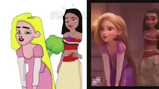 Elsa Frozen 2   Face Her Biggest Fear   funny Drawing memes   Try not To laugh #live2day #elsa