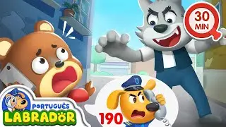 Detetive Labrador 🔍 - Tem um Estranho me Seguindo | 30 MINUTOS do Devetive Labrador | BabyBus