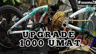 UPGRADE SELI ECOSMO CHAINRING 58T LITEPRO RANTE VGN SPROCKET 11/36T GOLD