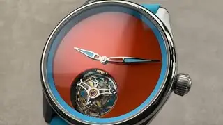 Обзор часов H. Moser & Cie Pioneer Tourbillon Spiced Aqua 3805-1200
