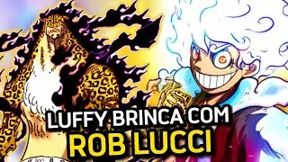 LUFFY NIKA VS ROB LUCCI DESPERTADO!! VEGAPUNK REVELA A ORIGEM DAS AKUMA NO MI! | ONE PIECE MANG&Aacute;