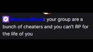 MaximusBlack accuses New Gang of Cheating on Prodigy RP