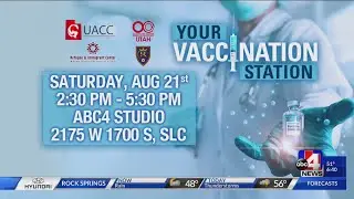 ABC4 is hosting a free vaccine clinic; here's what to know before you get the shot