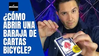 How to open a deck of Bicycle cards? The best tutorial. The best tips (unboxing Bicycle cards).