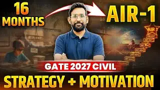 GATE 2027  | Abhi Start Karo Der Ho Jayegi! Full Strategy + Motivation | Topper Roadmap for 2027/28