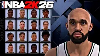 Derrick White NBA 2K26 Face Creation! 🔥 BEST & MOST Realistic Build Tutorial