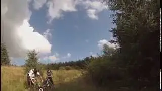 Pitmedden forest. 50/50 and wormhole down to fireroad 2015