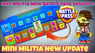 Mini Militia Season 8 Battle Pass - Gameplay & Review