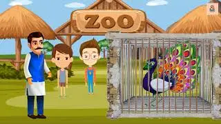 Crow And Pigeon Story || moral stories || Nikki || New story 2023.