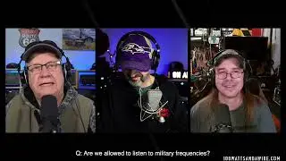 Ham Radio Q: Can We Listen to Military Frequencies | 100 Watts and a Wire