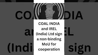 Atomic energy nuclear deal for coal India along with IREL