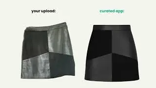 Curated app - Enhance your clothes in seconds