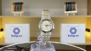 Xship.vn: Highlights | Citizen Quartz Silver Dial Women Watch EQ0608-55A