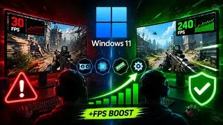 Optimize and boost fps Windows 11 for Gaming in 2025 &ndash; Max FPS & Performance