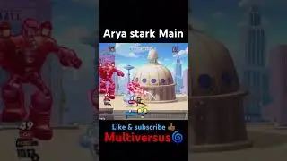Arya main 2 v 2 #multiversus #gaming #dre #arya #aryastark #fyp