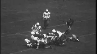 Ball State Teachers College Cardinals vs. Hanover College Panthers football, 1957