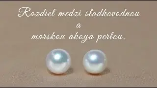 🎥 Ak&yacute; je rozdiel medzi sladkovodnou perlou a morskou akoya perlou?