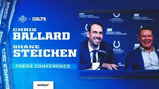 GM Chris Ballard and Head Coach Shane Steichen Draft Press Conference