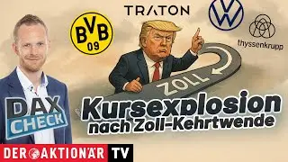 DAX-Check LIVE: Airbus, Borussia Dortmund, Nordex, Thyssenkrupp, Traton, Volkswagen Vz.