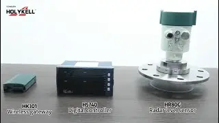 Holykell Wirless Level Monitoring & Display Solution (HR80G + H5740 + HK301)