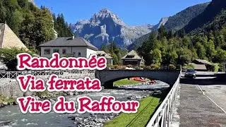 Randonnée  Via ferrataTraversée du Raffour depuis Sixt Fer à Cheval Haute Savoie