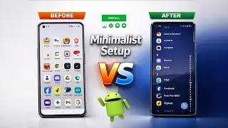 Прекратите тратить время на телефон! 📲 Лучшая минималистичная настройка Android 2026 года