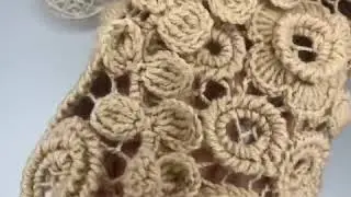 Шляпка с отверстием для волос, ирландское кружево
